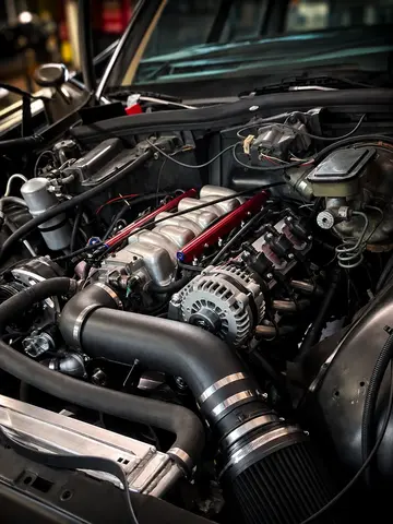 Performance LS engine installation